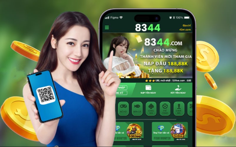 Hình ảnh quảng cáo của xv888 hiển thị nền tảng và các lợi ích