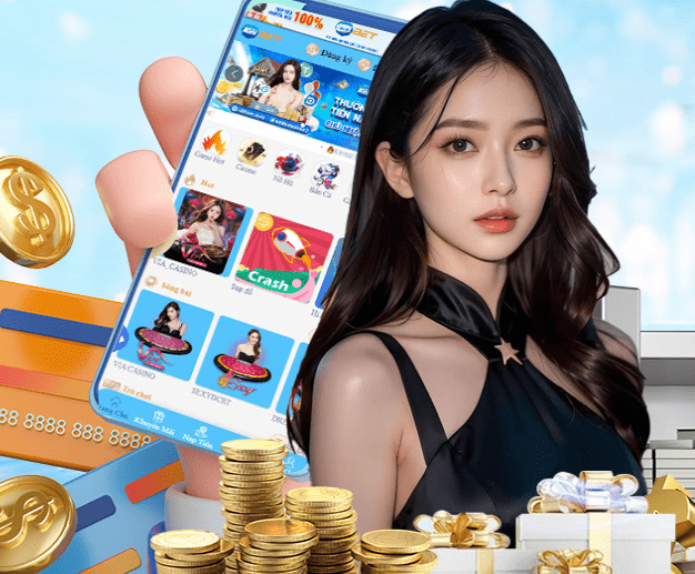 Hình ảnh quảng cáo của xv888 hiển thị nền tảng và các lợi ích